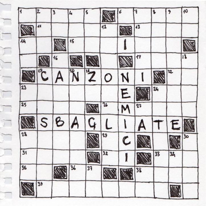canzoni sbagliate